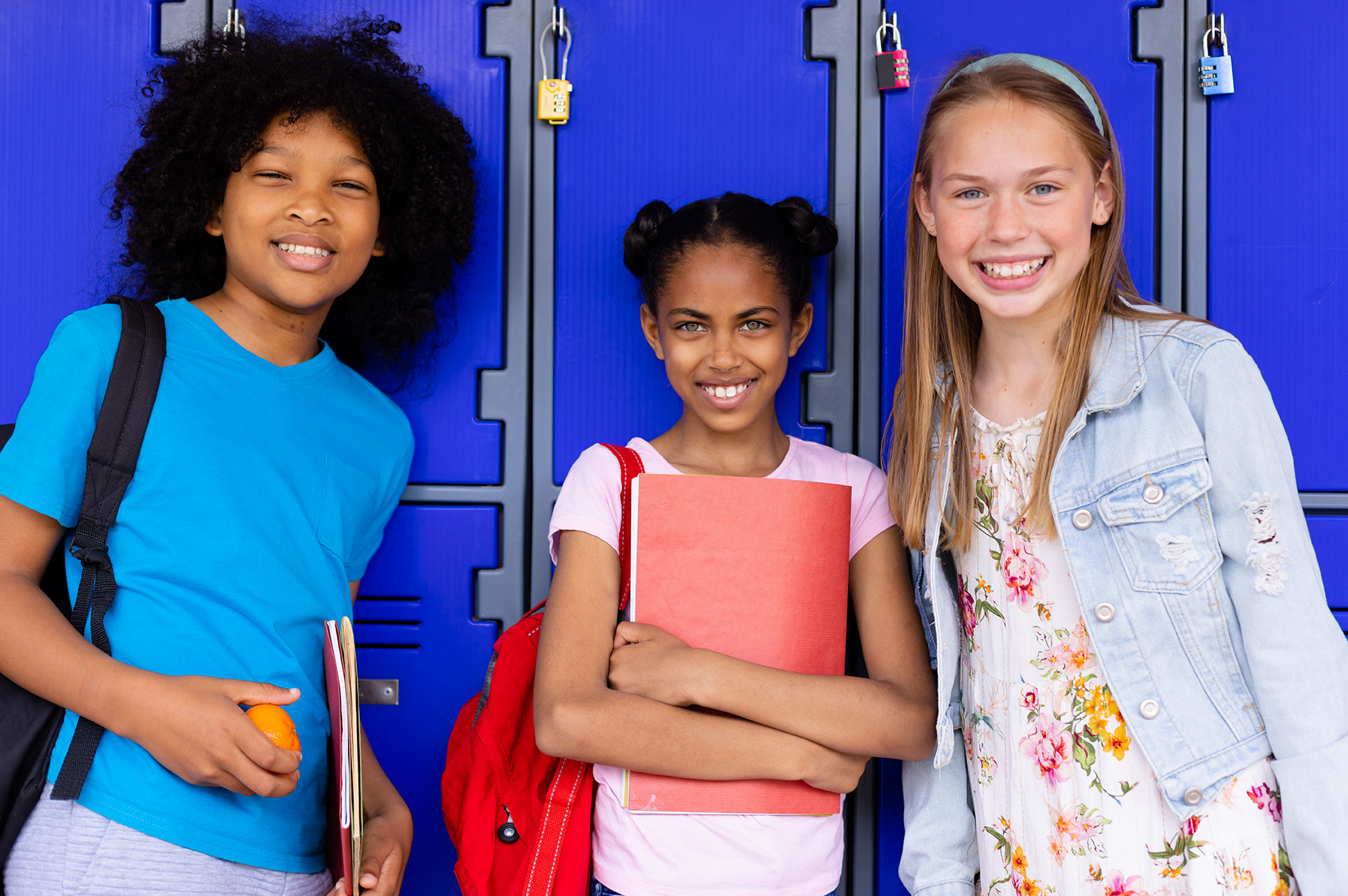 schoolchildren smiles