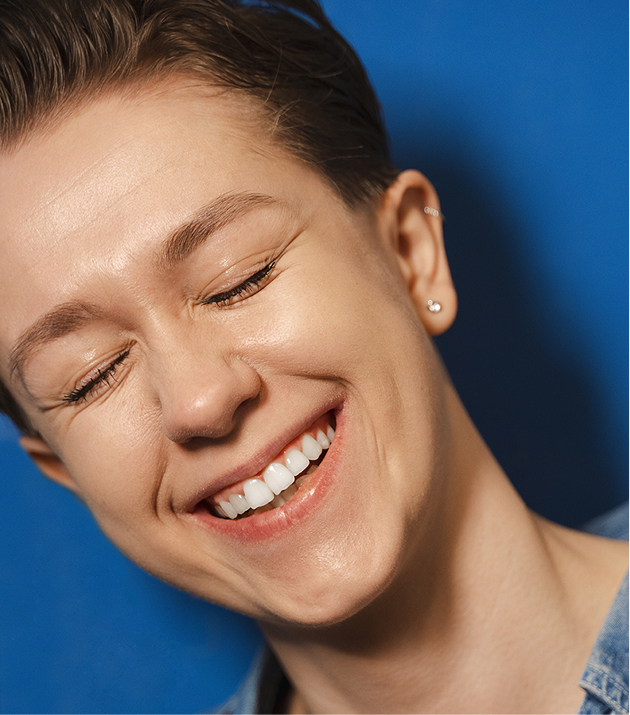 Person smiling