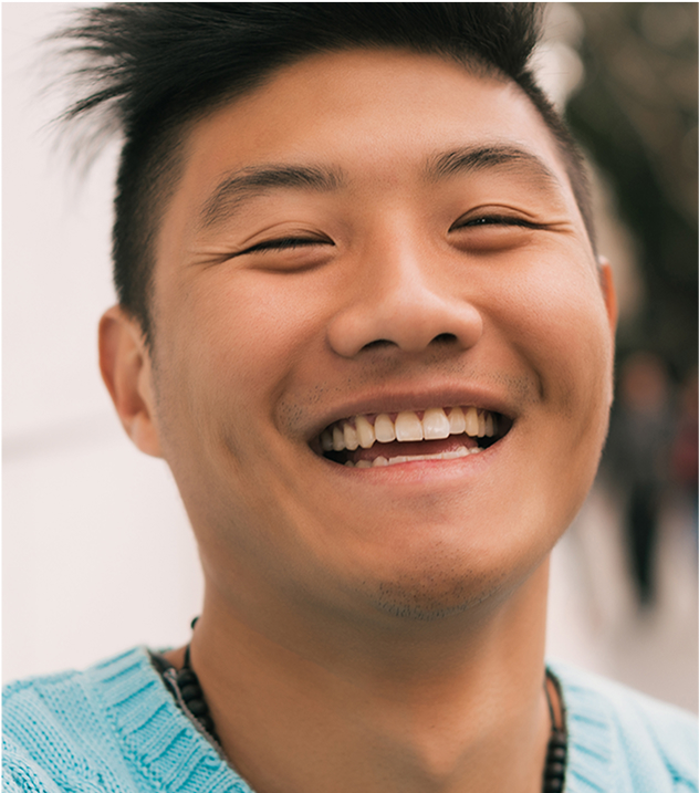 Person smiling